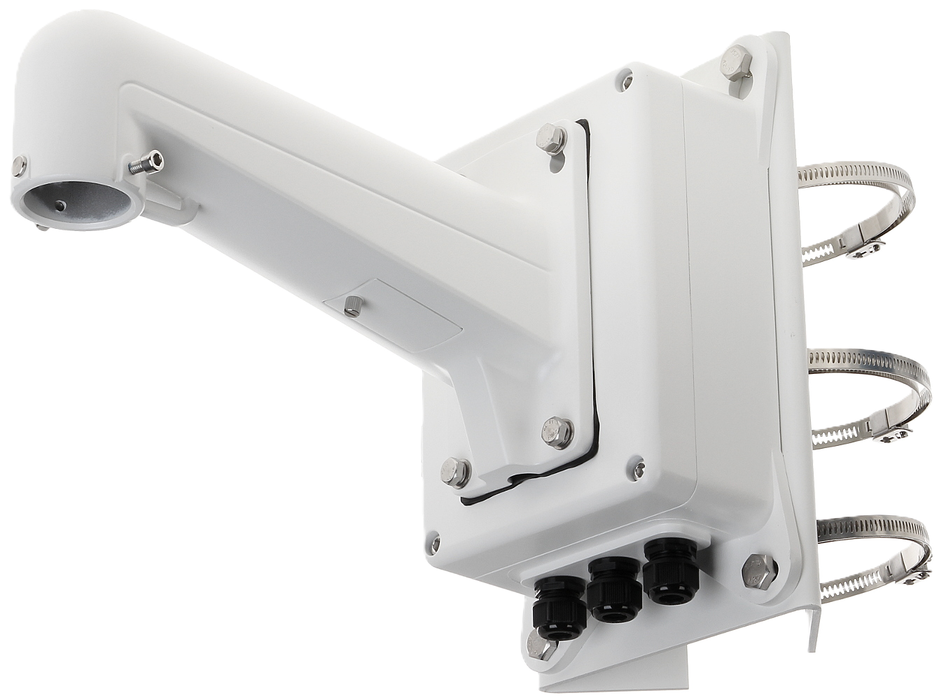 ZX-1602PTZ-PM-BOX | PTZ Camera Pole Mount Bracket with Junction Box