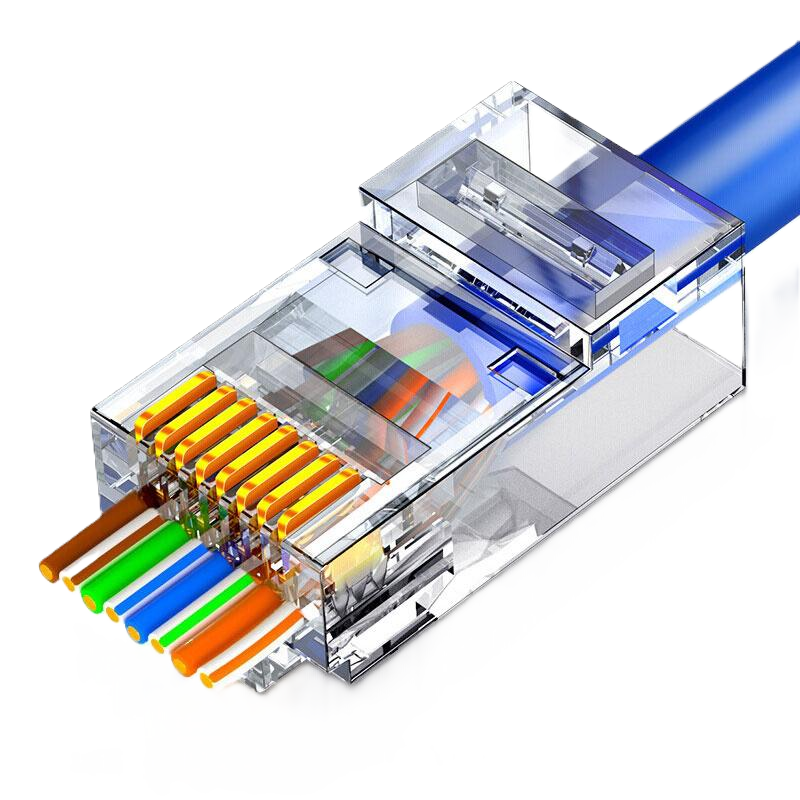 ZX-RJ45-EZ | RJ45 CAT5e Pass Through Connectors