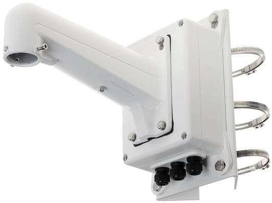 ZX-1602PTZ-PM-BOX | PTZ Camera Pole Mount Bracket with Junction Box