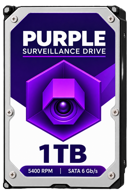Recertified Surveillance HDD – 1TB to 8TB – 3 Year Warranty
