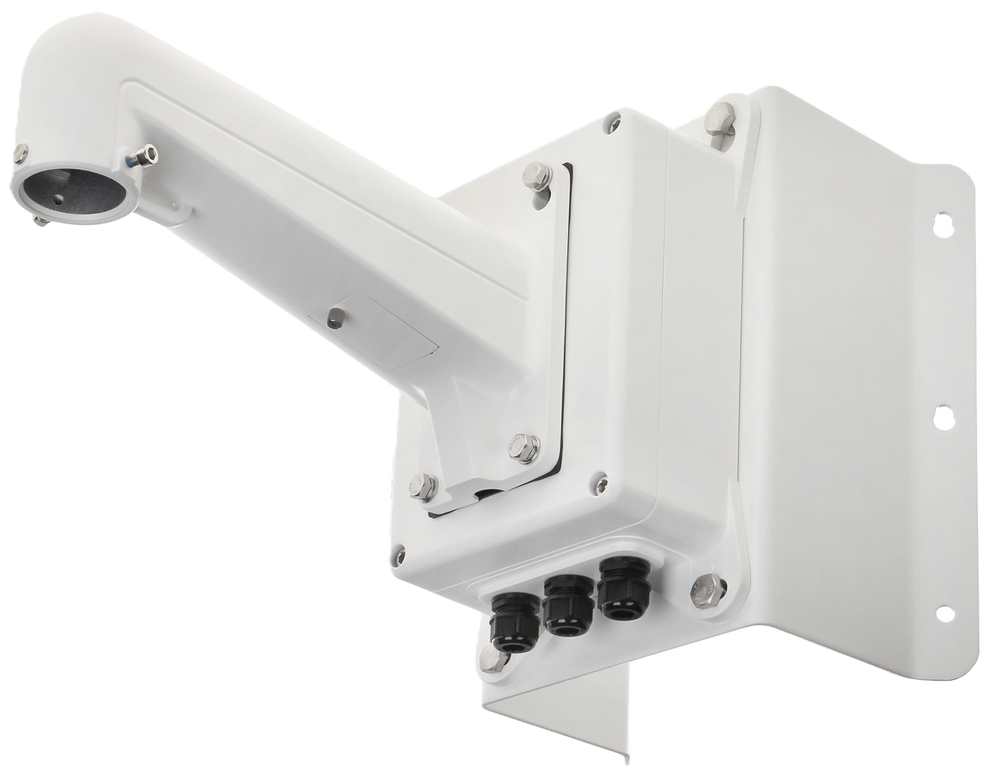 ZX-1602PTZ-WM-BOX | PTZ Camera Wall Mount Bracket with Junction Box