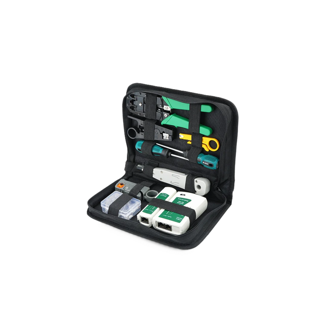 ZX-2KT-2168 | Professional RJ45 Network Installation Tool Kit