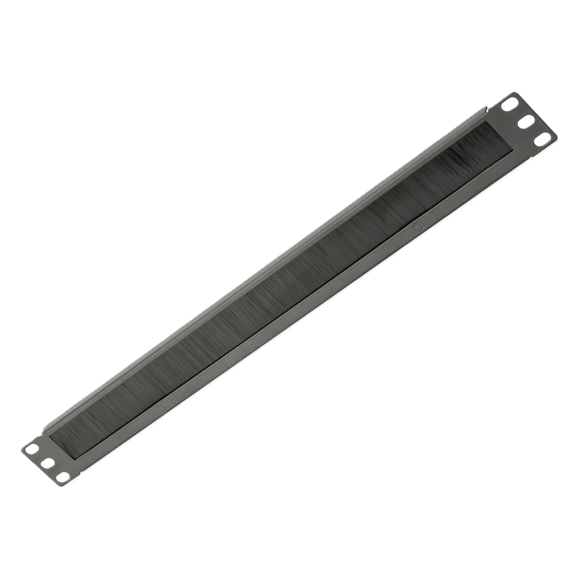 ZX-CAB-BRUSH | 1U Vented Brush Panel for 19" Cabinets