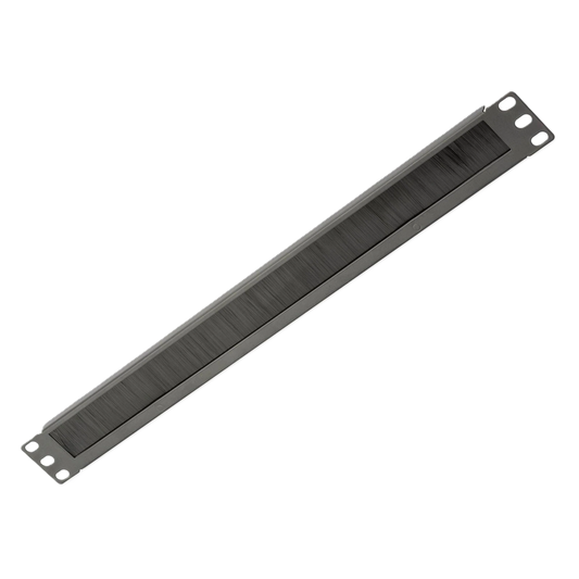 ZX-CAB-BRUSH | 1U Vented Brush Panel for 19" Cabinets