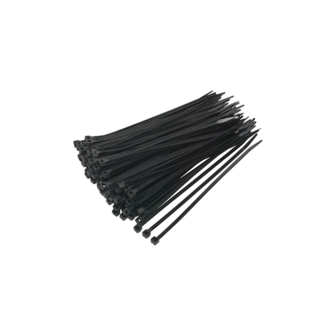 ZX-CT Series | Plastic Cable Ties 100PCS – White & Black