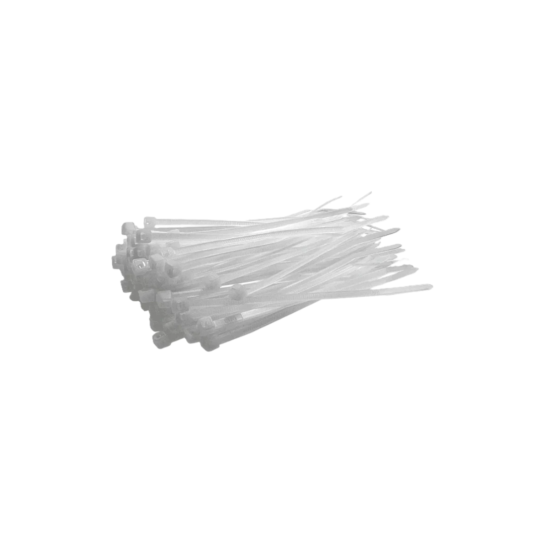 ZX-CT Series | Plastic Cable Ties 100PCS – White & Black