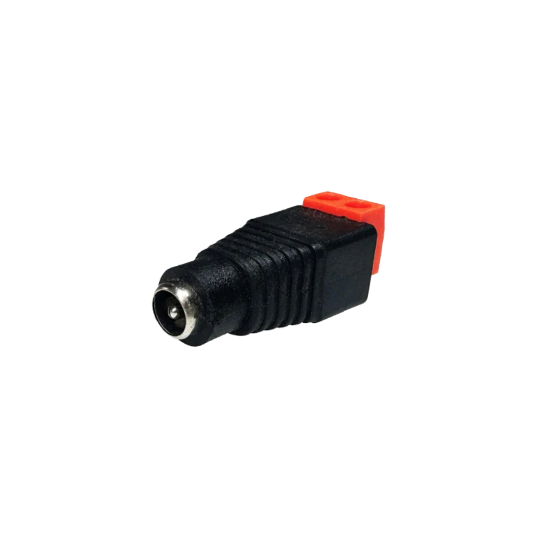 ZX-DCPLUGF-RED | Professional DC Female Power Connector Red