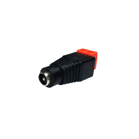 ZX-DCPLUGF-RED | Professional DC Female Power Connector Red