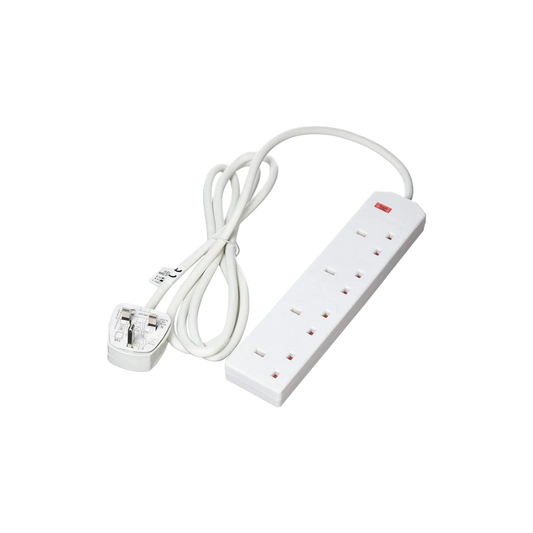 ZX-EXT-GANG | Multi-Gang Extension Lead with Neon Power Indicator