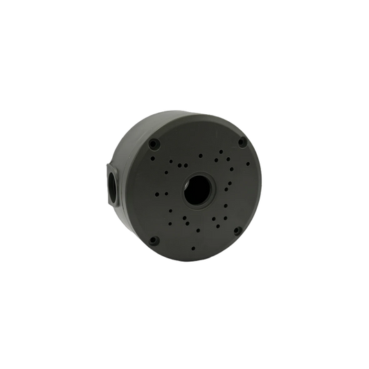 ZX-IP-LV-R120G | Round IP Plastic Junction Box 120 x 47mm Grey