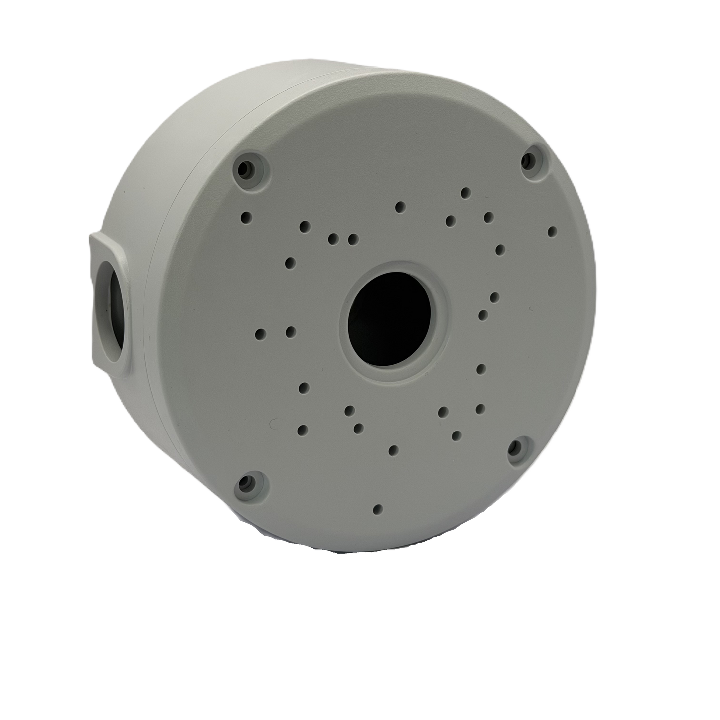 ZX-IP-LV-R120W | Round IP Plastic Junction Box 120 x 47mm White