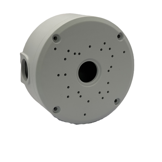 ZX-IP-LV-R120W | Round IP Plastic Junction Box 120 x 47mm White