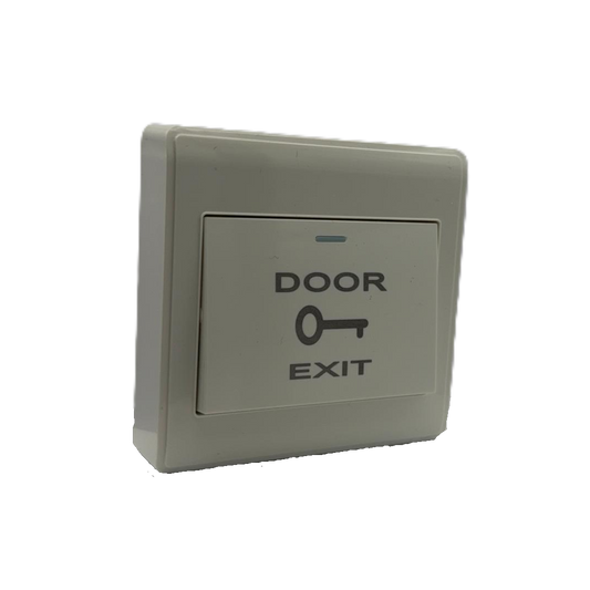 ZX-PTE-PLASTIC-SM | Plastic Surface Mount Push To Exit Button