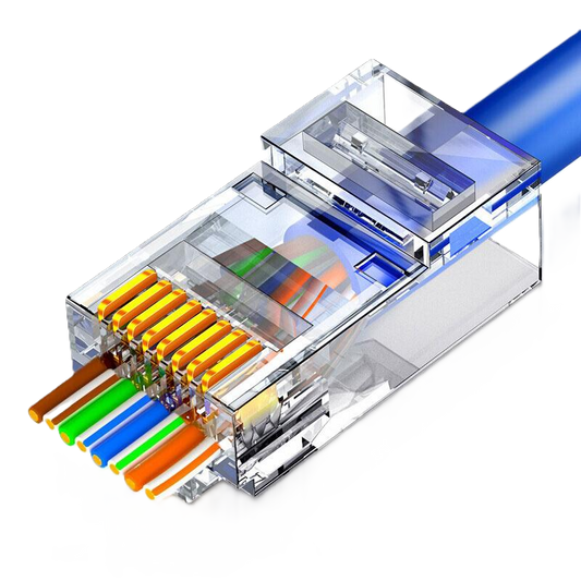 ZX-RJ45-EZ | RJ45 CAT5e Pass Through Connectors