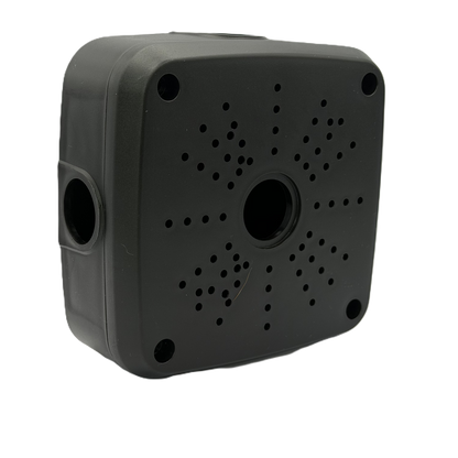 ZX-SQ-130-P-B | Square Plastic CCTV Junction Box 130 x 130 x 50mm Black