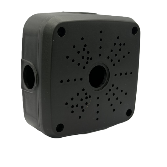 ZX-SQ-130-P-B | Square Plastic CCTV Junction Box 130 x 130 x 50mm Black