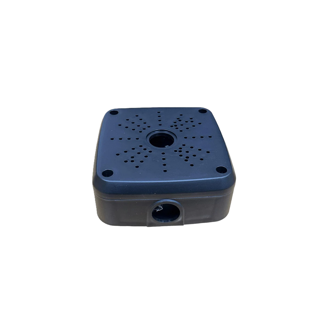 ZX-SQ-130-P-B | Square Plastic CCTV Junction Box 130 x 130 x 50mm Black
