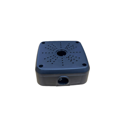 ZX-SQ-130-P-B | Square Plastic CCTV Junction Box 130 x 130 x 50mm Black
