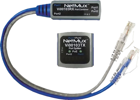 ZX-VI00103 | 2 Port PoE & Ethernet Multiplexer